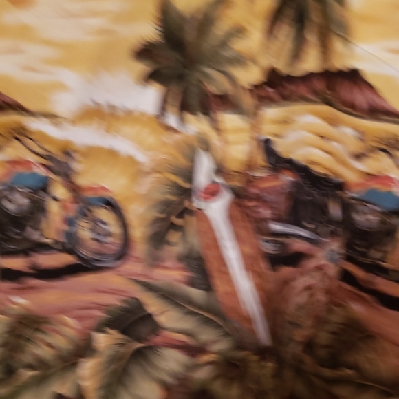 Motorcycle cycle Hawaii shirt - Picture 2 of 4